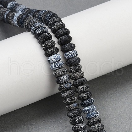 Natural Weathered Agate Beads Strands G-NH0047-A01-02-1