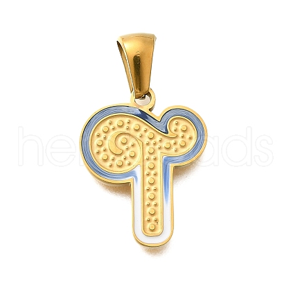 304 Stainless Steel Pendants STAS-K297-01G-T-1