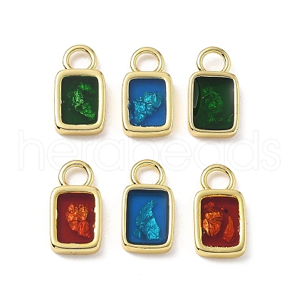 Epoxy Resin Charms KK-Z114-21G-1