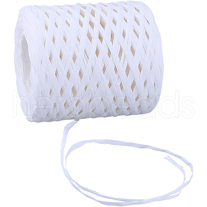 200M Raffia Paper Ribbon OCOR-WH20003-02D-1