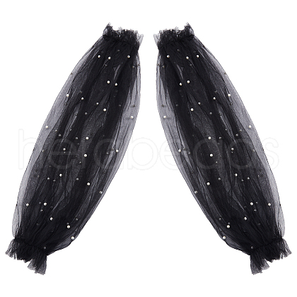 Polyester Arm Oversleeves for Women AJEW-WH20001-38A-02-1