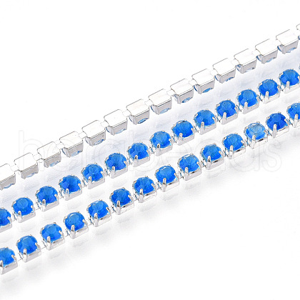 Iron Rhinestone Cup Chains CH-T006-01A-08-1