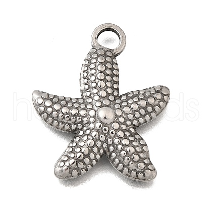 304 Stainless Steel Pendants STAS-H477-02H-P-1