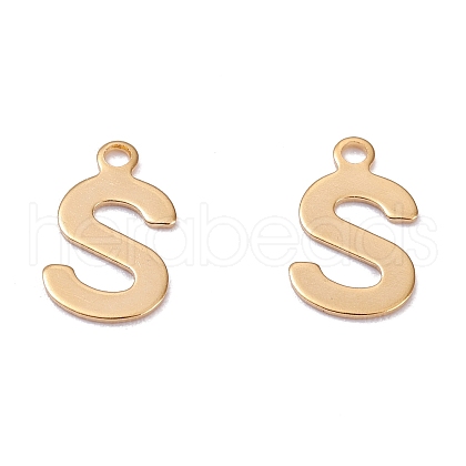201 Stainless Steel Charms STAS-C021-06G-S-1