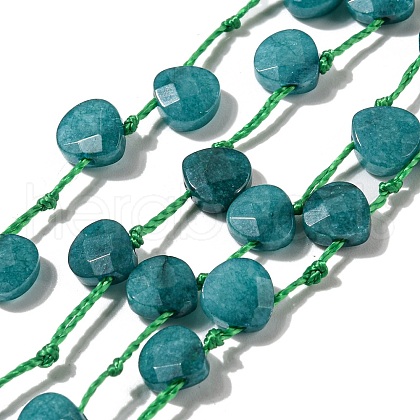 Synthetic Turquoise Dyed Beads Strands G-F513-02A-01-1