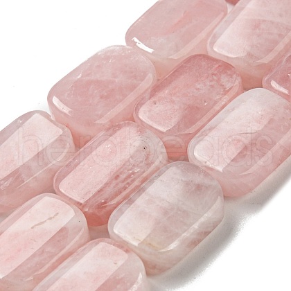Natural Rose Quartz Beads Strands G-M420-M03-02-1