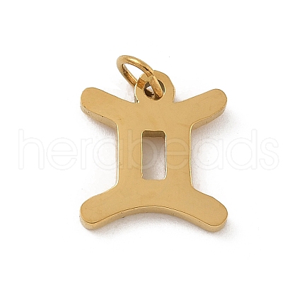 304 Stainless Steel Charms STAS-R001-04G-03-1