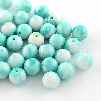Opaque Acrylic Beads SACR-R853-10mm-213-1