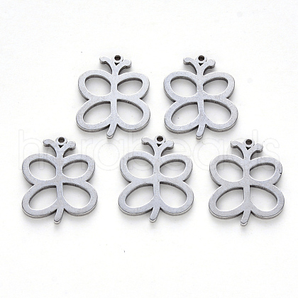 Tarnish Resistant 304 Stainless Steel Pendants STAS-N092-07-1