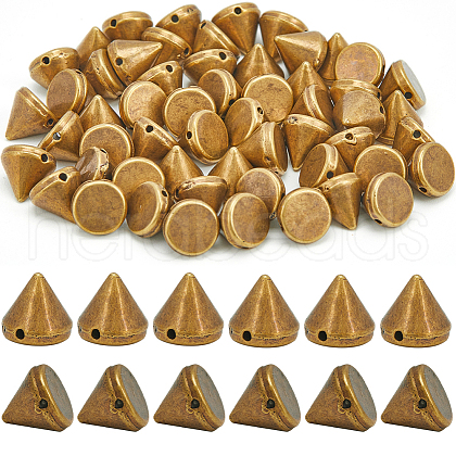 Gorgecraft 440Pcs ABS Beads FIND-GF0006-70C-1
