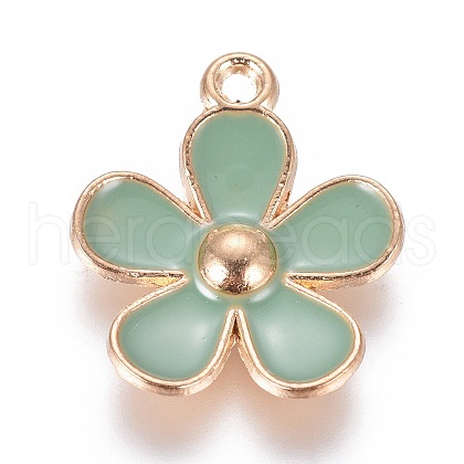 Alloy Pendants PALLOY-I166-13KCG-E-1