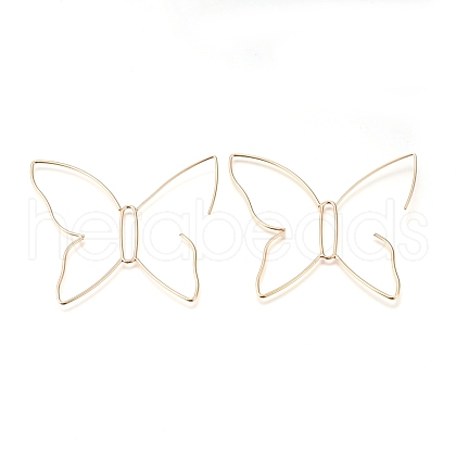 Brass Dangle Earrings EJEW-H106-01G-1
