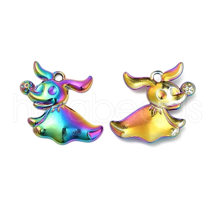 304 Stainless Steel Pendants STAS-Z041-28RC-1