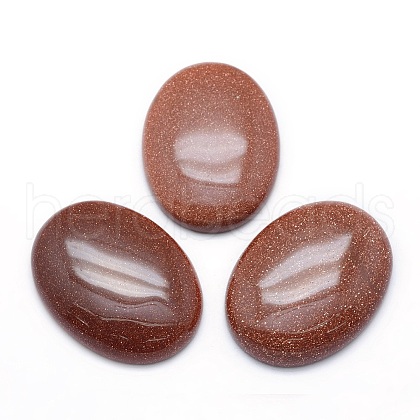 Synthetic Goldstone Cabochons X-G-P393-I03-1