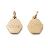 304 Stainless Steel Charms STAS-M111-37G-1