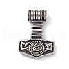 304 Stainless Steel Manual Polishing Pendants STAS-G267-20AS-2
