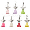 Angel Acrylic Pendant Decorations HJEW-JM03162-05-2