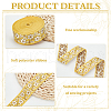 FINGERINSPIRE 10 Yards Ethnic Style Embroidery Polyester Ribbons OCOR-FG0002-24B-4