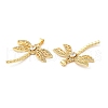 Brass Micro Pave Cubic Zirconia Pendants KK-M249-14G-2