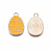 Alloy Enamel Pendants X-ENAM-S115-160-3