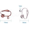 36Pcs Brass Clip-on Earring Findings KK-PH0021-01M-3