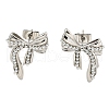 Brass Stud Earrings EJEW-P275-03P-1