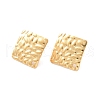 201 Stainless Steel Stud Earrings Finding STAS-B035-05G-2