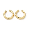 Rack Plating Brass Chunky Cuff Earrings for Women EJEW-G288-14G-3