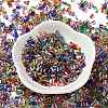 Baking Paint Glass Round Bugle Beads SEED-Z002-A-E05-2