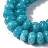Dyed Natural White Jade Beads Strands G-G107-A08-01-2