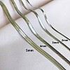 Stainless Steel Snake Chain Necklaces for Women WG80FEF-27-2