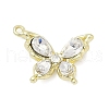 Alloy Pendants with Rhinestone PALLOY-R151-53G-1
