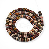Natural Polychrome Jasper/Picasso Stone/Picasso Jasper Beads Strands G-T140-70B-2