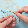 Waterproof Hot Stamping Stickers DIY-CJ0001-55-3