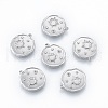 Tarnish Resistant 304 Stainless Steel Pendant Rhinestone Settings STAS-N097-251P-3