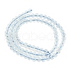 Natural Aquamarine Beads Strands G-P576-4mm-01A-3
