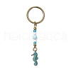 Alloy Conch Pendant Keychains KEYC-JKC01225-04-2