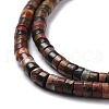 Synthetic Red Turquoise Beads Strands G-P468-18-4
