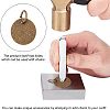 SUPERFINDINGS 100Pcs Brass Stamping Blank Tag Charms KK-FH0002-60AB-2