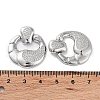 Brass with Cubic Zirconia Pendants KK-K353-06P-3