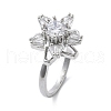 Star Rotatable Cuff Rings for Women RJEW-S402-10G-1