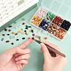  144G 8 Style Natural & Synthetic Gemstone Beads G-NB0002-62-5