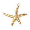 304 Stainless Steel Pendants STAS-G353-03G-04-1