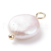 Natural Baroque Pearl Keshi Pearl Pendants X-PALLOY-JF01494-01-3