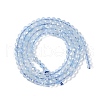 Natural Aquamarine Beads Strands X-G-N342-31-3