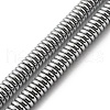 Electroplated Non-magnetic Synthetic Hematite Beads Strands G-Q1009-D02-02-1