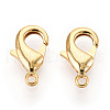 Brass Lobster Claw Clasps KK-YW0004-01B-G-1