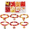 SUNNYCLUE Thanksgiving Day Bracelet Making Kit DIY-SC0021-86-1