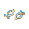 Alloy Enamel Pendants ENAM-D043-04G-08-2