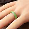 304 Stainless Steel Enamel Finger Rings FS-WGF3AA7-06-3